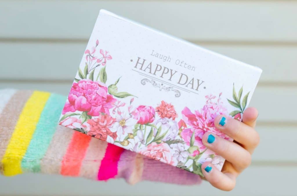 Self-Care Gift Ideas - happy box