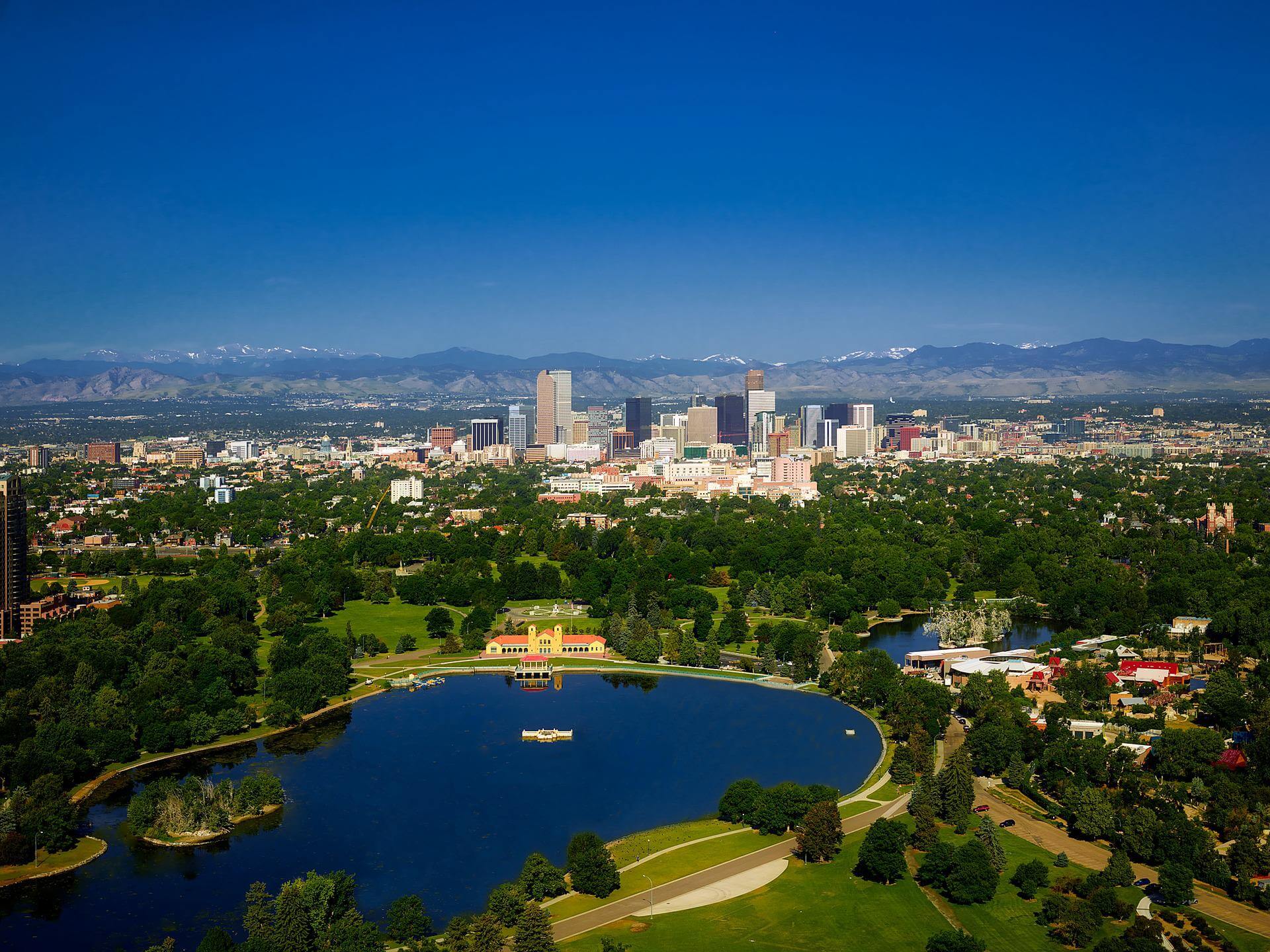 Denver in summer views