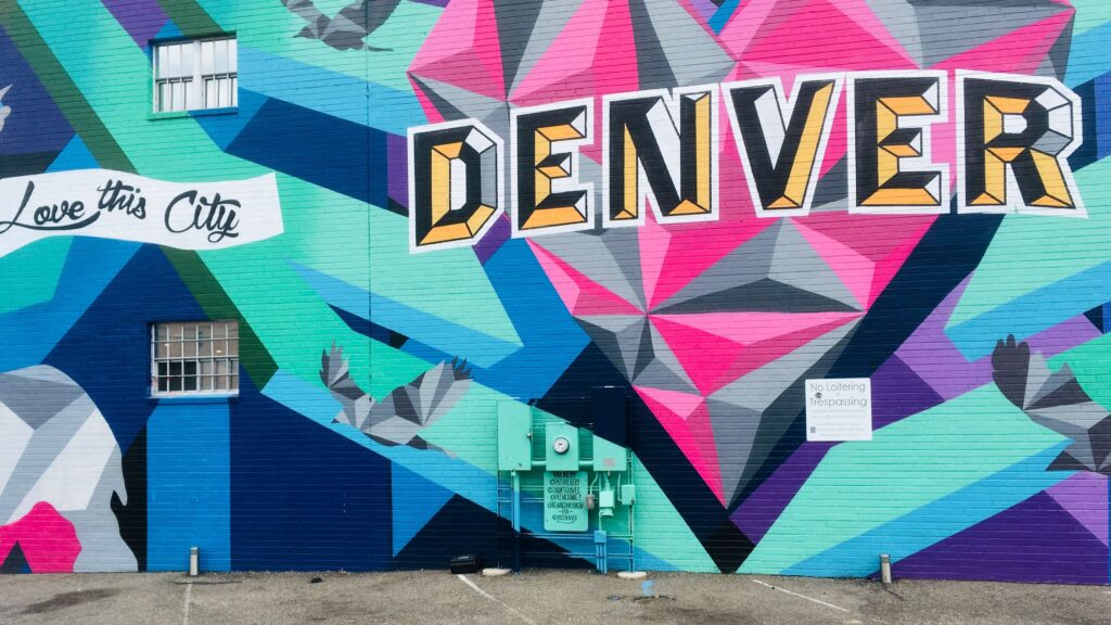 Denver graffiti wall