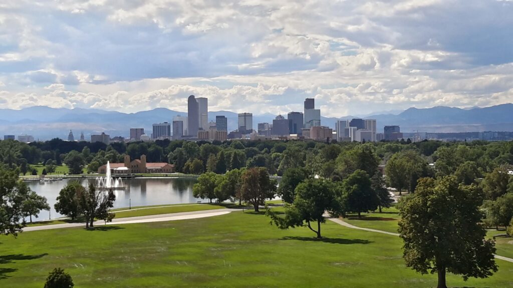 Denver in September city views