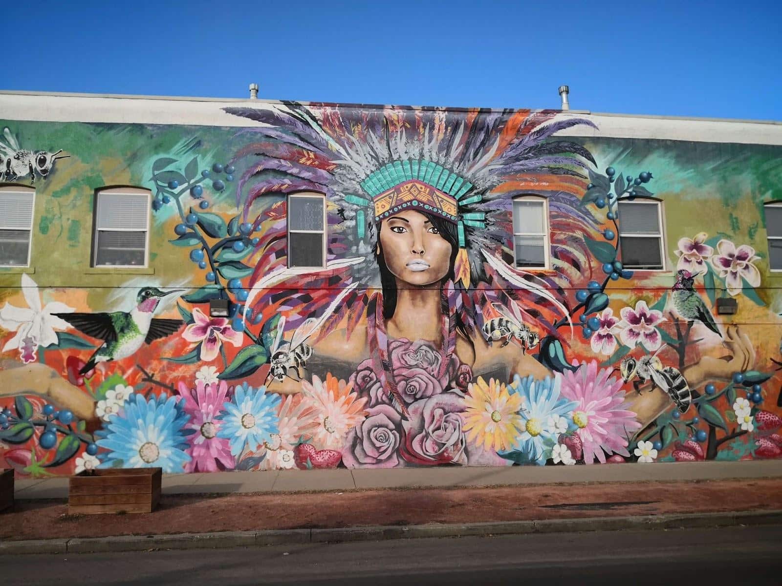 street art in Denver Five Points neighborhood