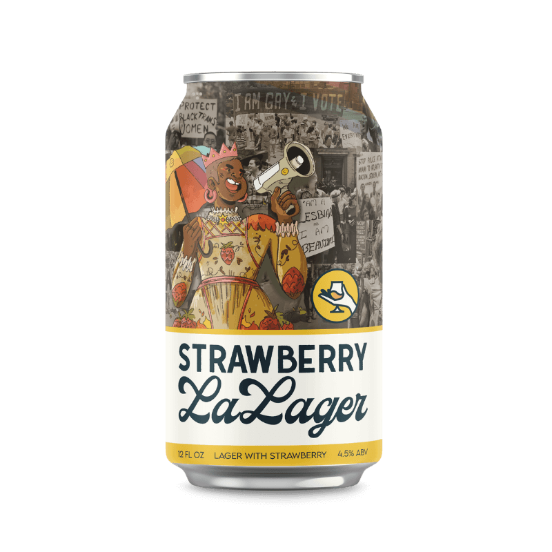Lady Justice Brewing Company Strawberry LaLager