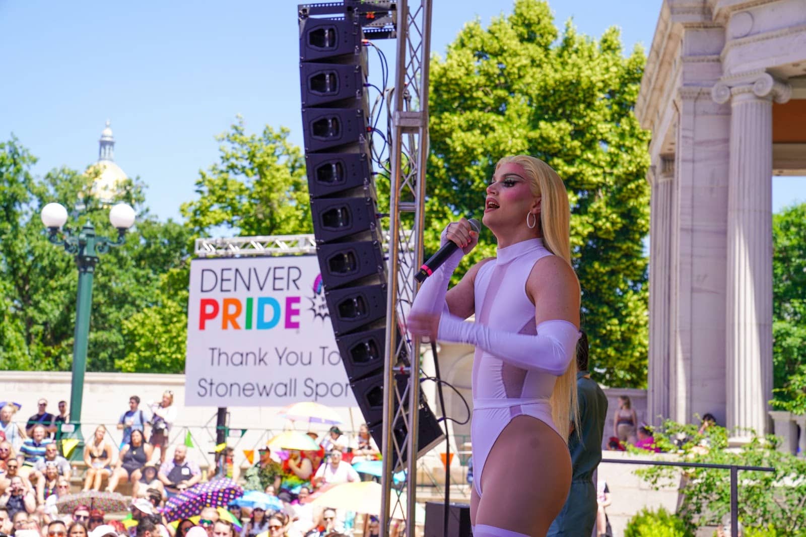 People at Denver PrideFest