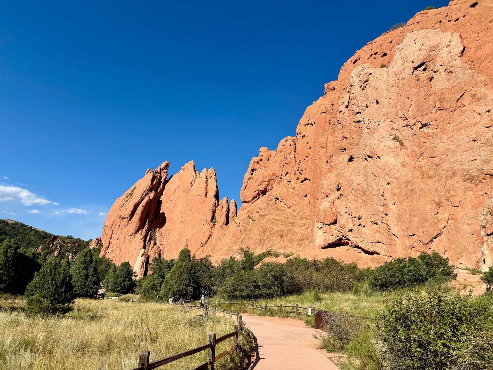 Hiking trail at Garden of the Gods