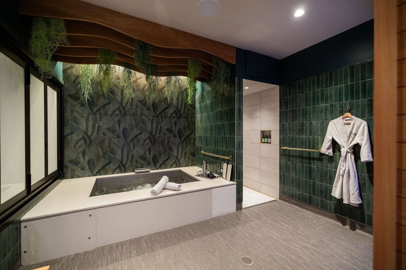 Spa room at Oakwell Beer Spa in Highlands Ranch, Colorado