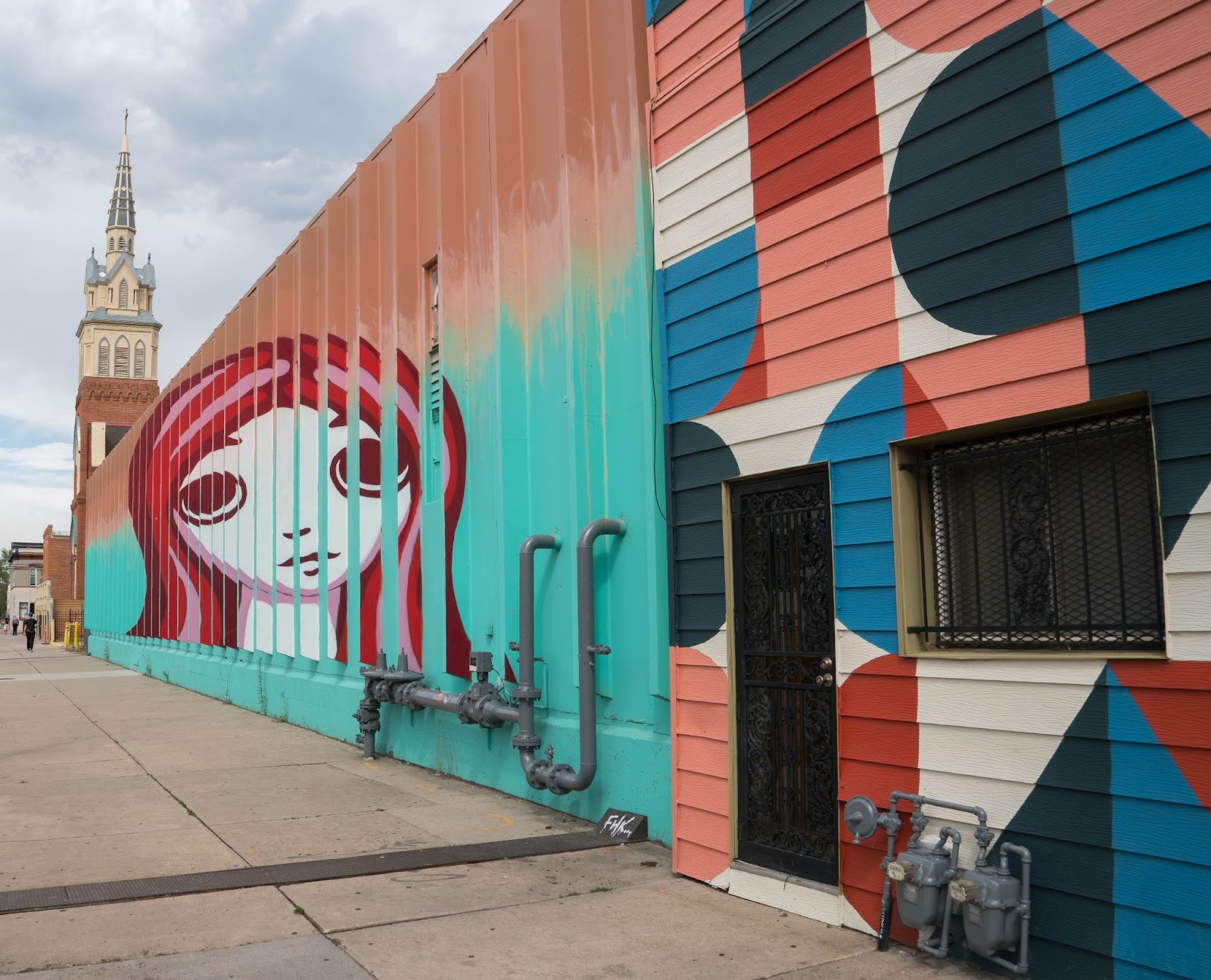 Street art in Denver's RiNo neighborhood
