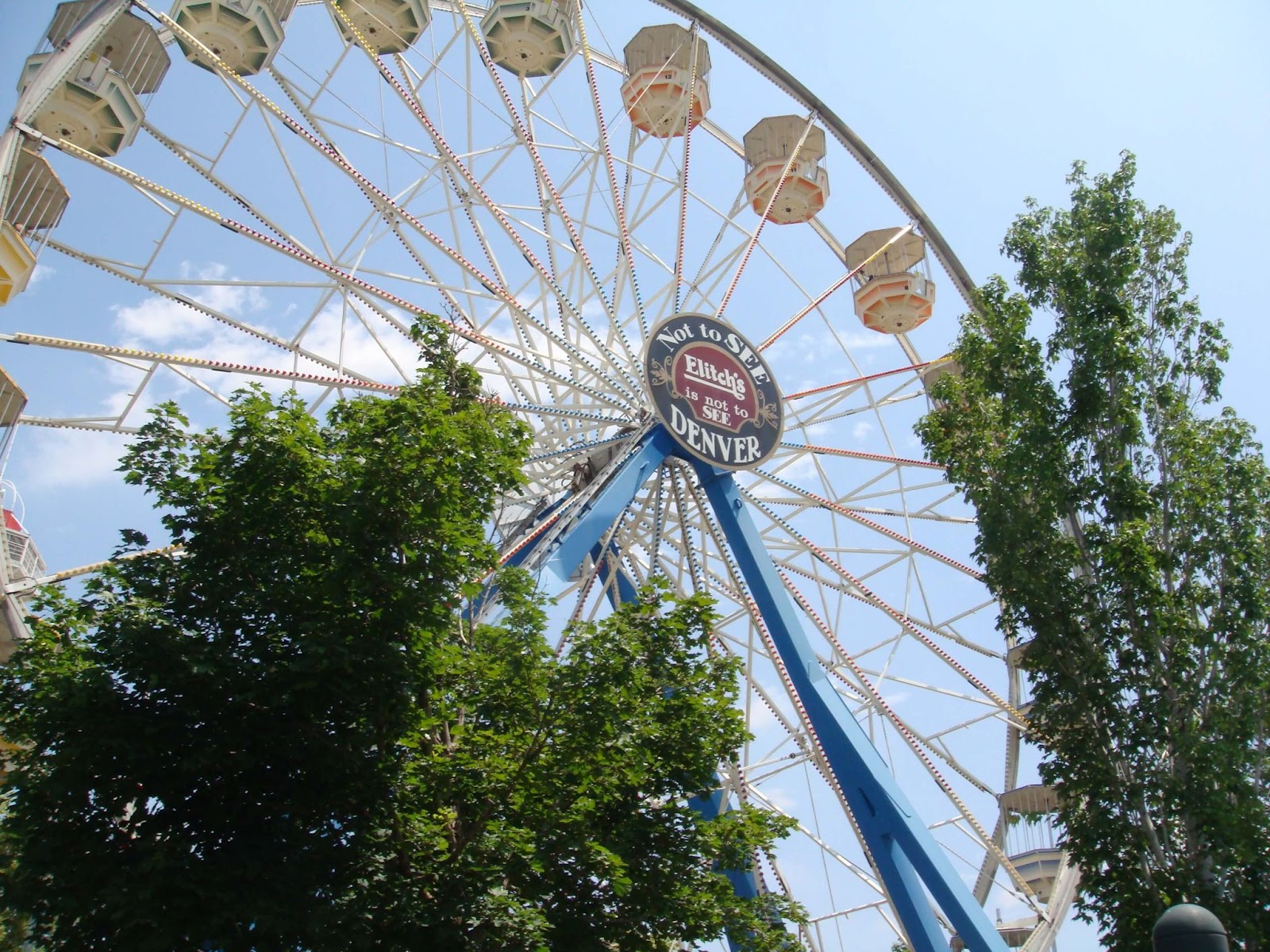 Ferris wheel at Elitch Gardens in Denver