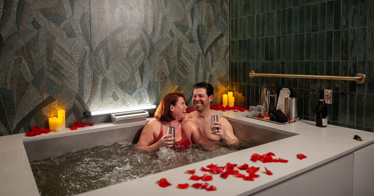 Soak and Relax in a Hydrotherapy Beer Bath